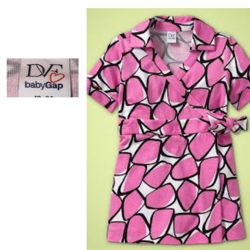 💕DVF x babyGap Pink Romper 18-24 months💕